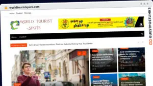 Publish Guest Post on worldtouristspots.com