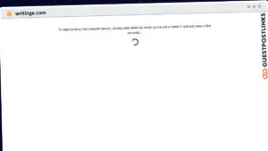 Publish Guest Post on writinge.com