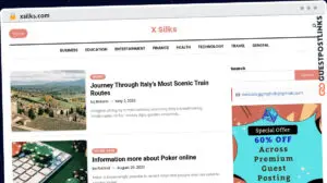 Publish Guest Post on xsilks.com