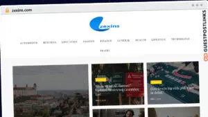 Publish Guest Post on zexins.com