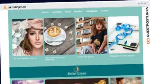 Publish Guest Post on aktivlinjen.se