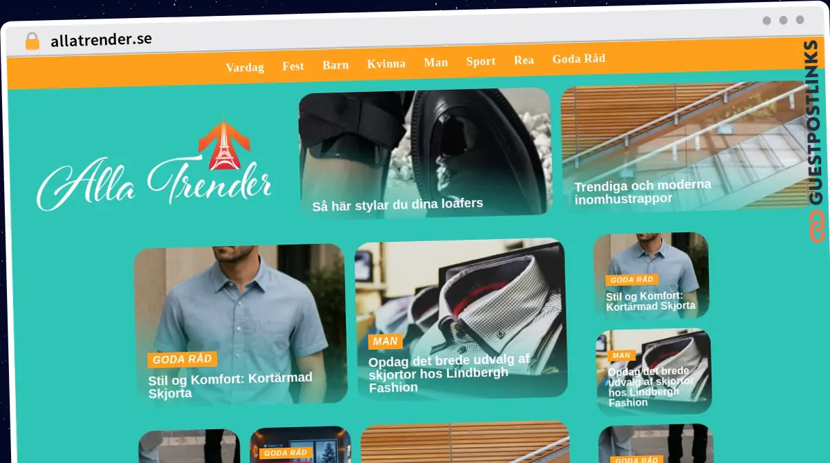 Publish Guest Post on allatrender.se