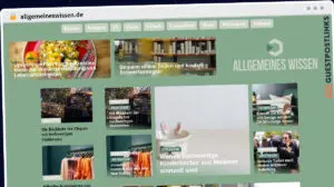 Publish Guest Post on allgemeineswissen.de