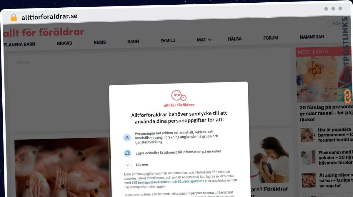Publish Guest Post on alltforforaldrar.se
