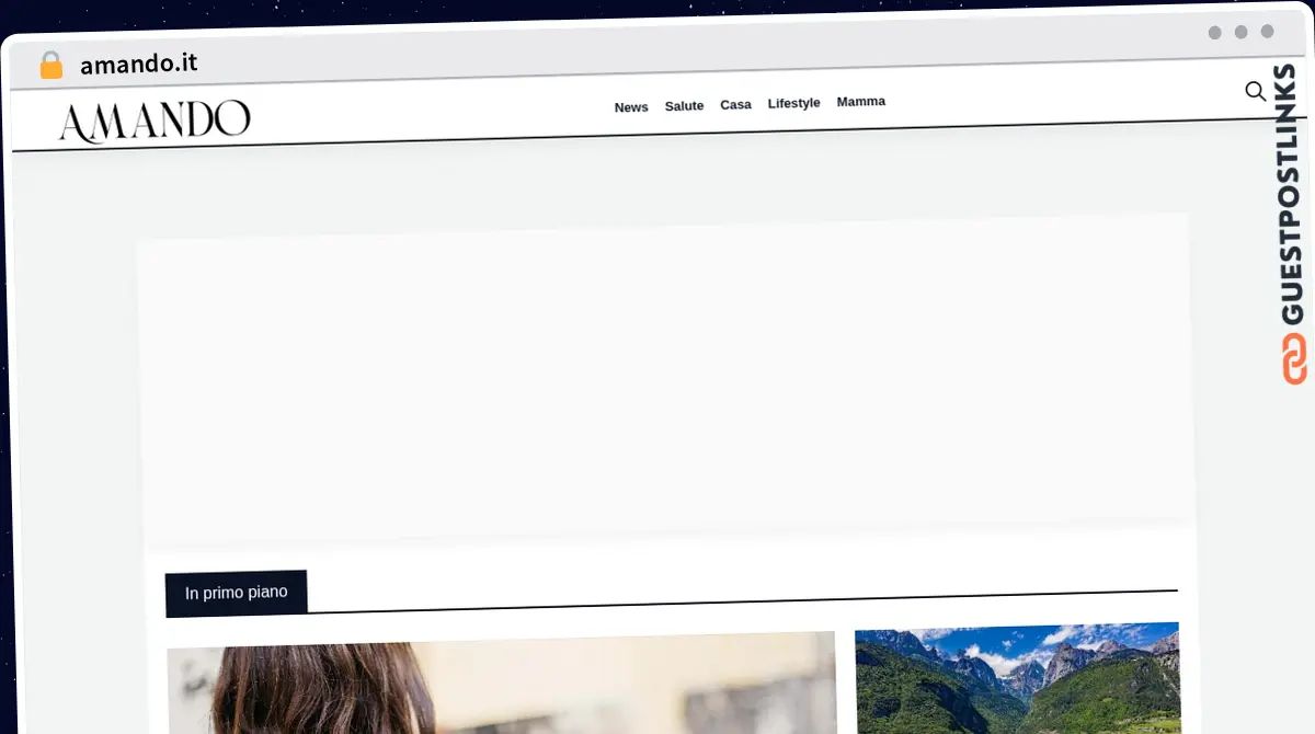 Publish Guest Post on amando.it