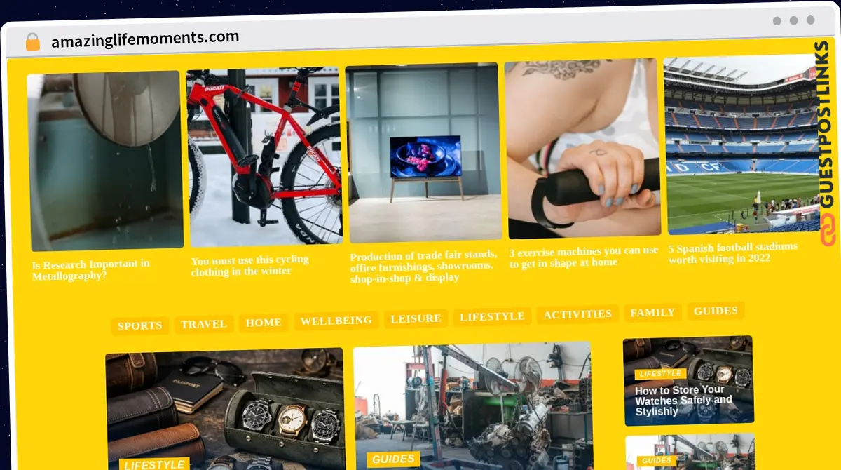 Publish Guest Post on amazinglifemoments.com