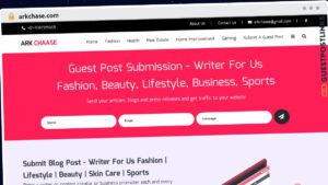 Publish Guest Post on arkchase.com