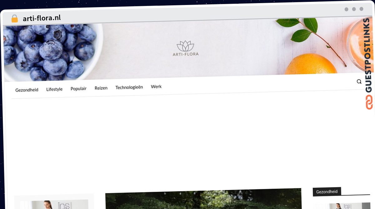 Publish Guest Post on arti-flora.nl