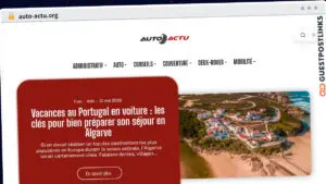 Publish Guest Post on auto-actu.org