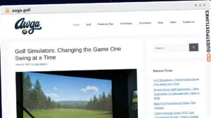 Publish Guest Post on awga.golf