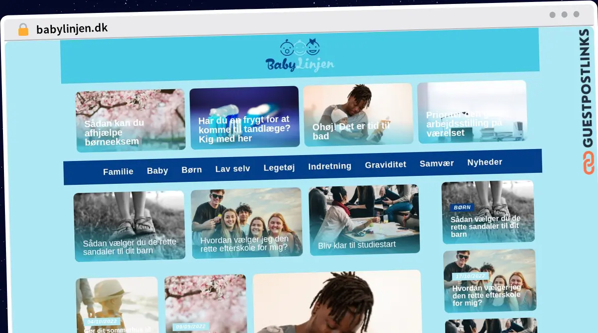 Publish Guest Post on babylinjen.dk