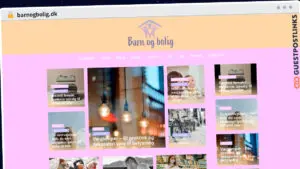 Publish Guest Post on barnogbolig.dk