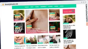 Publish Guest Post on beautybladet.dk