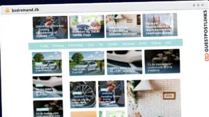 Publish Guest Post on bedremand.dk
