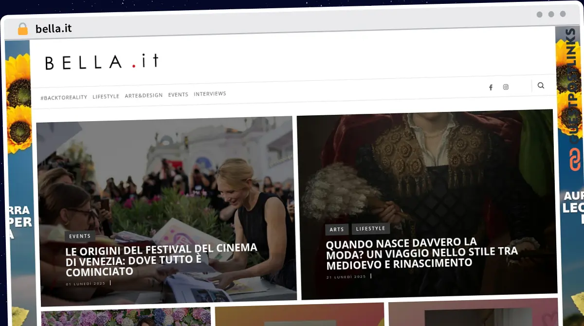 Publish Guest Post on bella.it