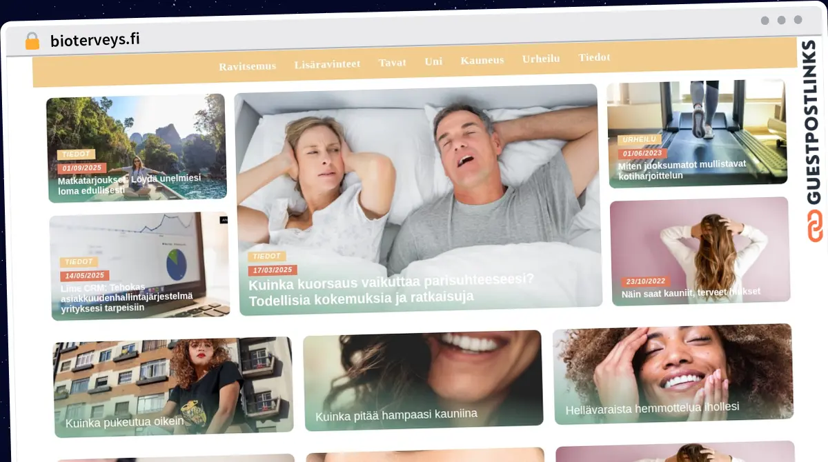 Publish Guest Post on bioterveys.fi