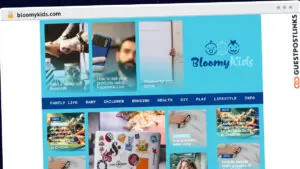 Publish Guest Post on bloomykids.com