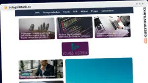Publish Guest Post on bolagshistorik.se