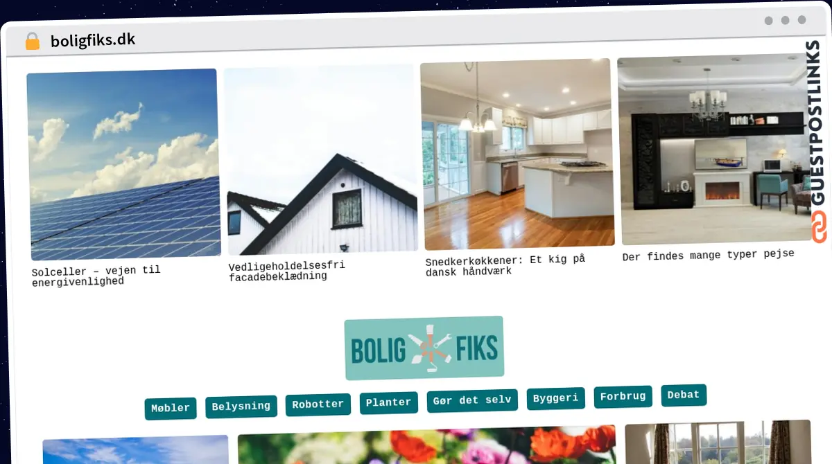 Publish Guest Post on boligfiks.dk