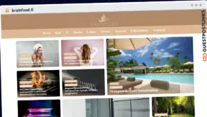 Publish Guest Post on brainfood.fi