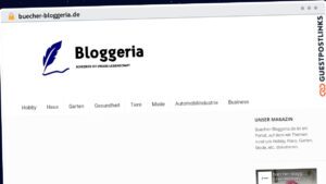 Publish Guest Post on buecher-bloggeria.de