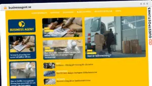 Publish Guest Post on businessagent.se