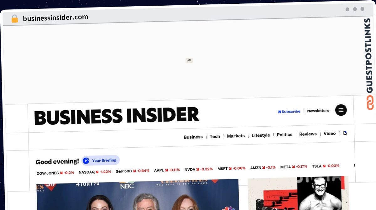 Publish Guest Post on businessinsider.com