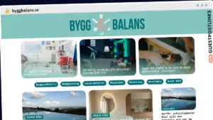 Publish Guest Post on byggbalans.se