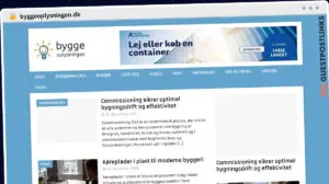 Publish Guest Post on byggeoplysningen.dk
