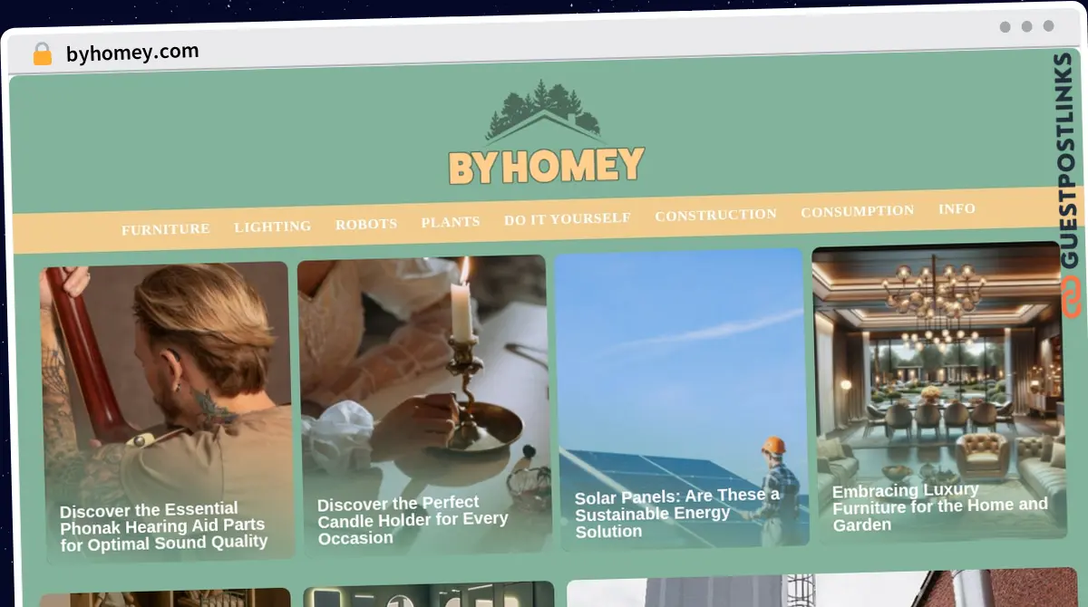 Publish Guest Post on byhomey.com