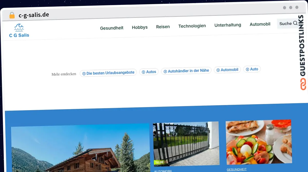 Publish Guest Post on c-g-salis.de