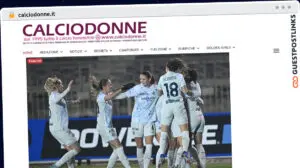Publish Guest Post on calciodonne.it