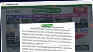 Publish Guest Post on camperonline.it