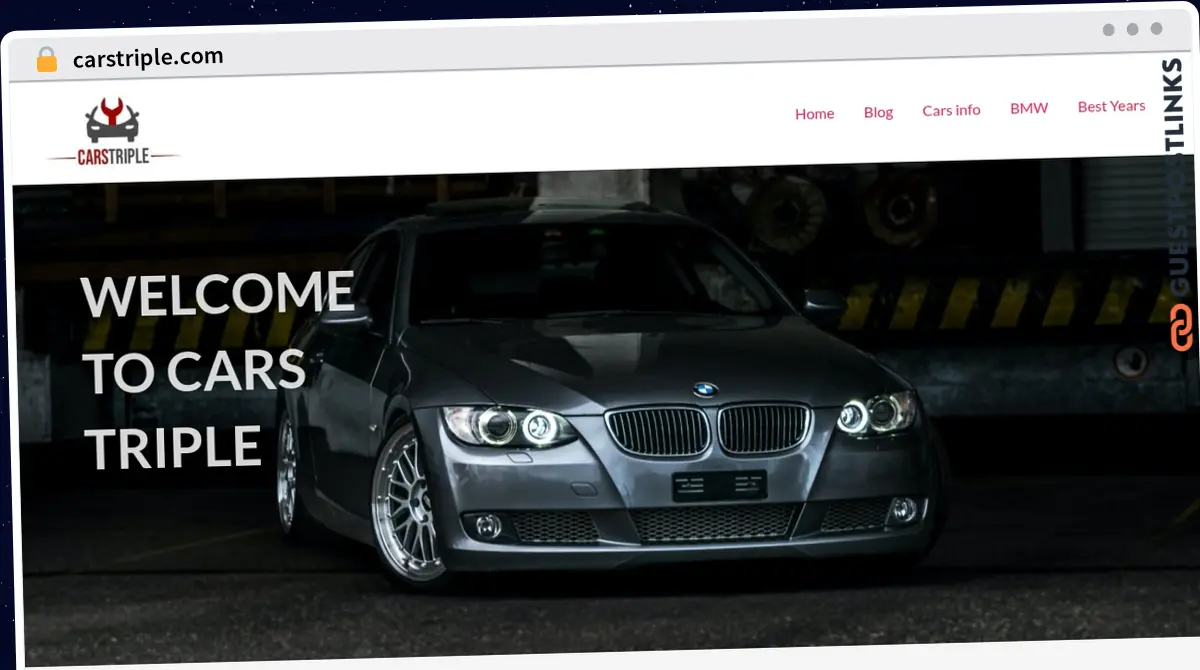 Publish Guest Post on carstriple.com