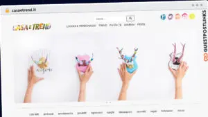 Publish Guest Post on casaetrend.it