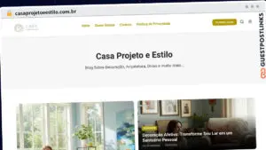 Publish Guest Post on casaprojetoeestilo.com.br