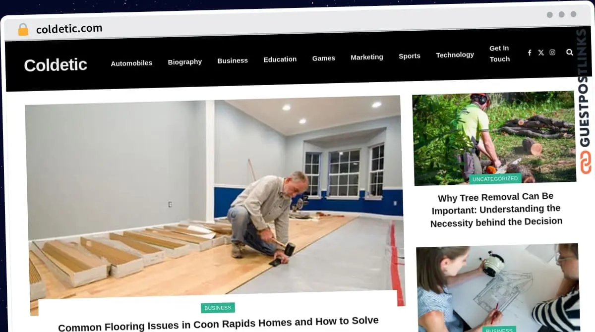 Publish Guest Post on coldetic.com