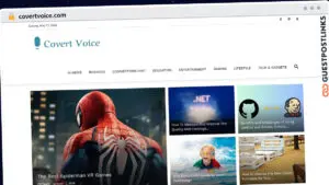 Publish Guest Post on covertvoice.com