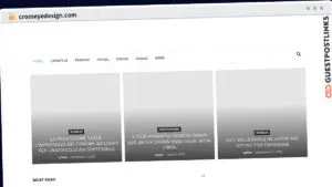 Publish Guest Post on crosseyedesign.com