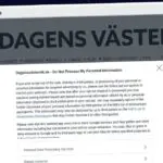 Publish Guest Post on dagensvastervik.se