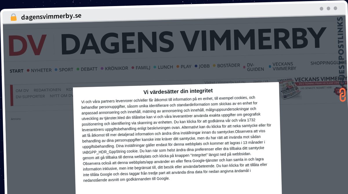 Publish Guest Post on dagensvimmerby.se