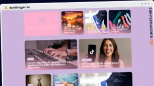Publish Guest Post on dambloggen.se