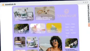 Publish Guest Post on dameklub.dk