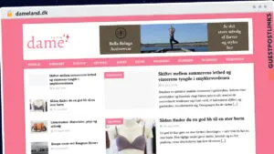 Publish Guest Post on dameland.dk