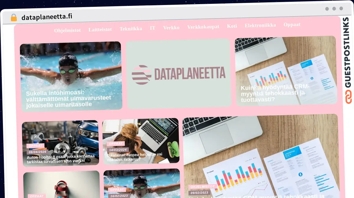 Publish Guest Post on dataplaneetta.fi