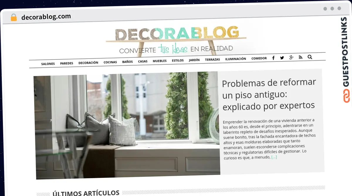 Publish Guest Post on decorablog.com
