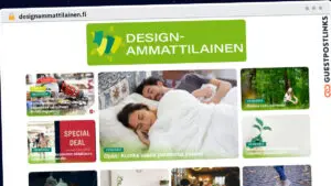 Publish Guest Post on designammattilainen.fi