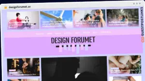 Publish Guest Post on designforumet.se
