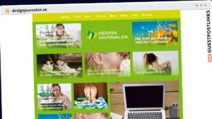 Publish Guest Post on designjournalen.se