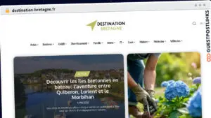 Publish Guest Post on destination-bretagne.fr